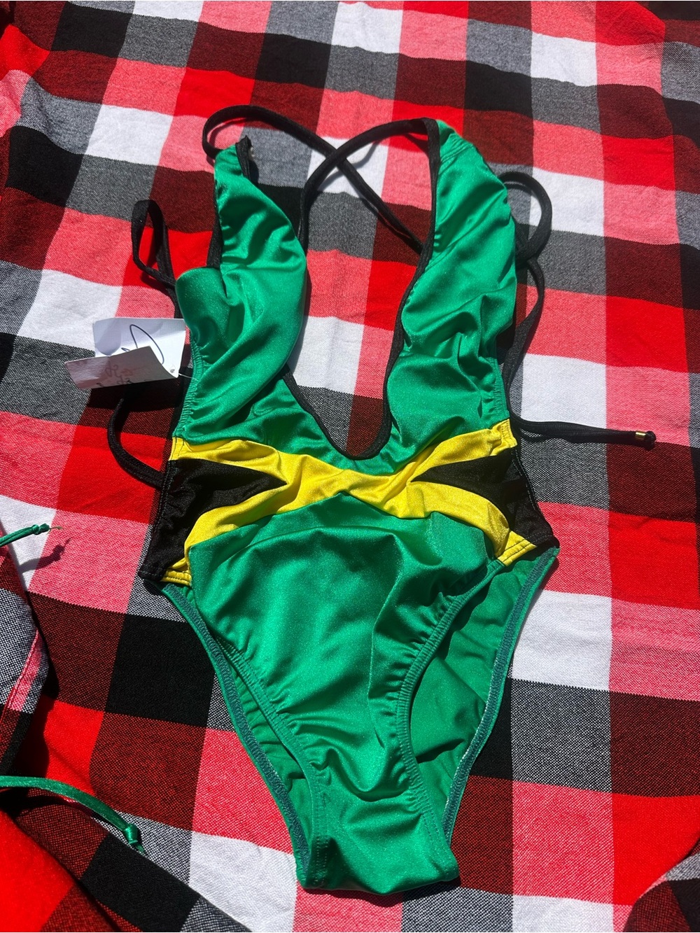 Genesis Swimwear Jamaican One-Piece Swimsuit